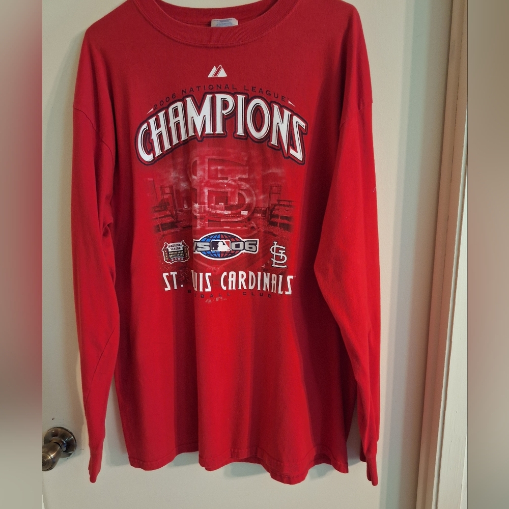 Cardinals 2006 National League Champions Long Sleeved Tee